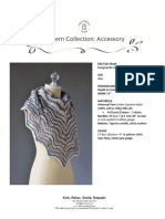 Ebb Tide Shawl: Designed by Universal Yarn Design Team