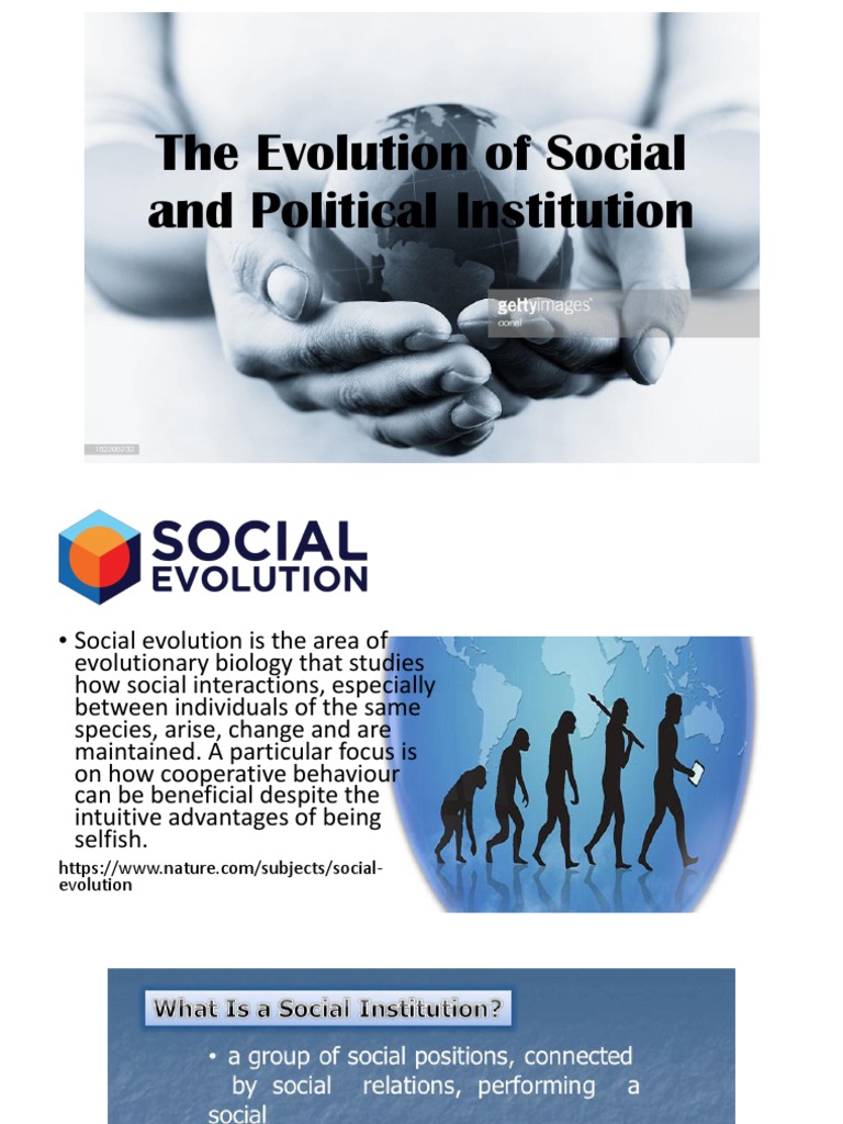 Evolution of Social and Political Institutions | PDF | Hunter Gatherer ...