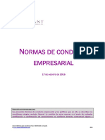 Normas de Conducta Empresarial PDF