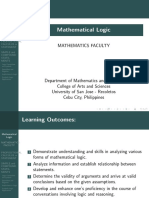 Mathematical Logic: Mathematics Faculty