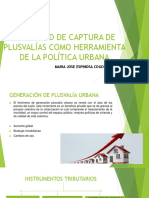 Necesidad de Captura de Plusvalías Como Herramienta de