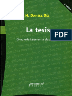 Dei Daniel La-Tesis