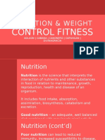 Nutrition and Diet