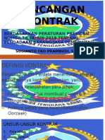 Rancangan Kontrak Berdasarkan Peraturan