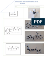 Methane: Forma Molecular Kit de Modelmiento Molecular
