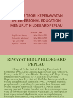 TEORI KEPERAWATAN INTERPERSONAL