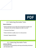 Genetic Technology - Artificial Selection