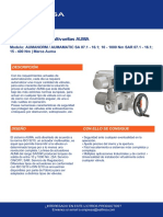 Actuador Eléctrico Multivueltas AUMA