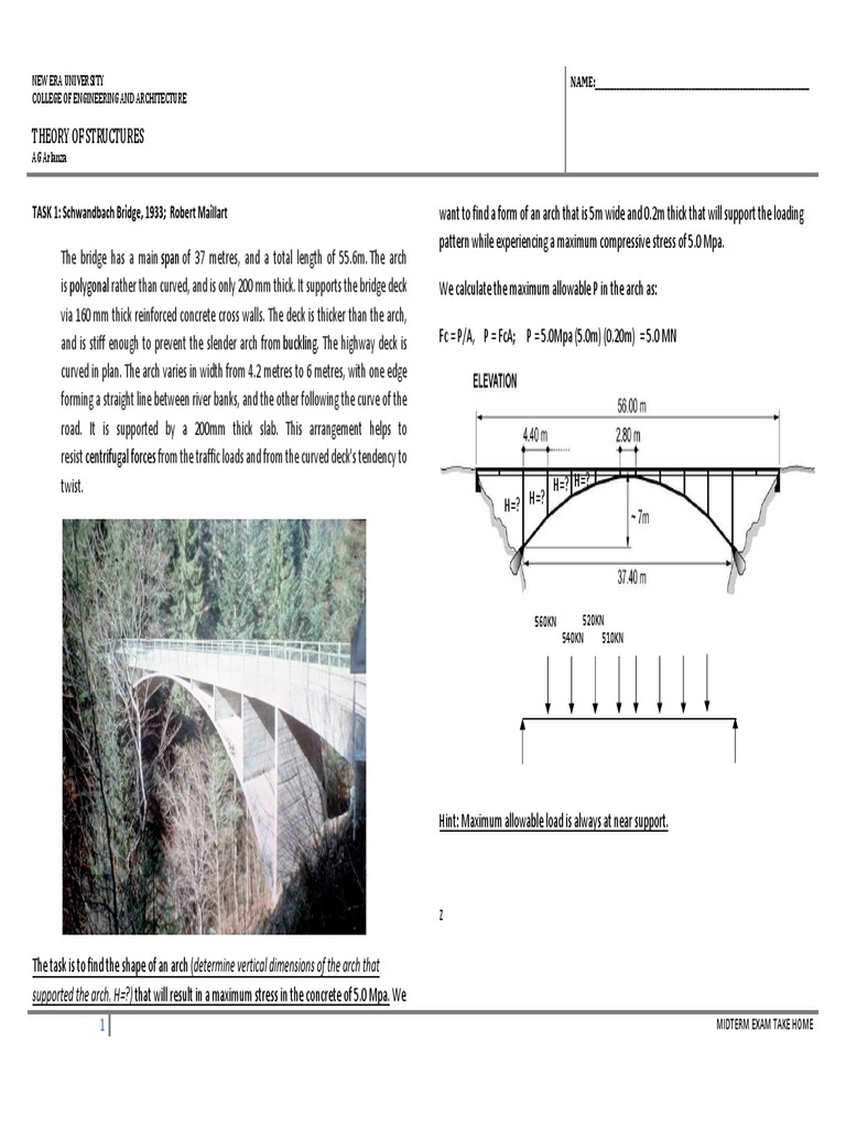 Tos Exam Structural Engineering Civil Engineering