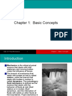 Chapter 1: Basic Concepts CEE 331 Fluid Mechanics 1