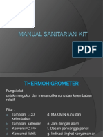 Manual Sanitarian Kit