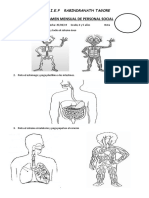 Examen Mensual de Personal Social