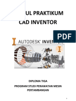 Modul Praktikum Cad Inventor PDF