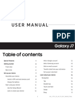 Samsung J7 User Manual