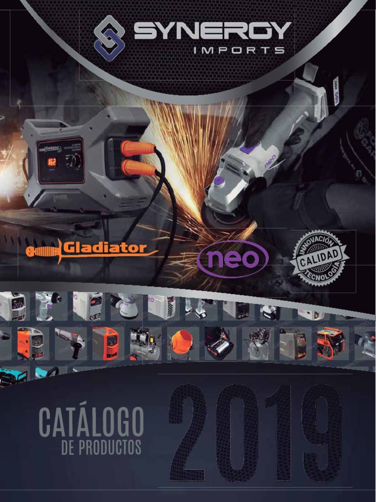 Catalogo Synergy 2019, PDF, Soldadura