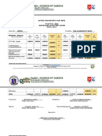 DepEd Quezon Division Annual Procurement Plan