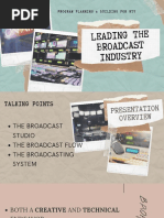 Organizational Structure of A TV News Channel | PDF | Voice Over ...