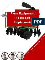 Farm Equipment, Tools and Implements