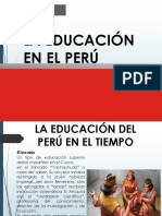 Educación en El Perú