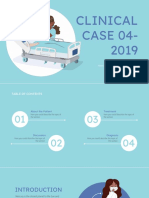 Clinical CASE 04-2019: Here Is Where Your Presentation Begins