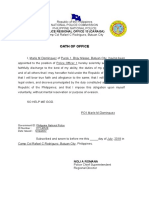 Oath of Office: Police Regional Office 13 (Caraga)