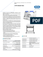 DNA/RNA UV-cleaner box for contamination protection