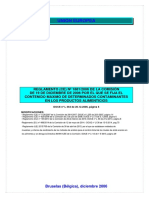 Reglamento UE 1881/2006 contaminantes alimentos