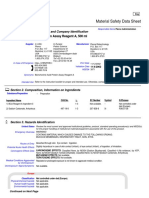 Material Safety Data Sheet: BCA Protein Assay Reagent A, 500 ML