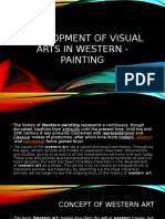 Development of Visual Arts in Western - Painting