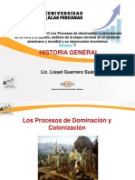 Semana 7-Los Procesos de Dominación o Colonización en El Perú y El Mundo