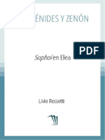 Rossetti Livio - Parmenides Y Zenon