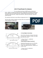 Tank Heads: Standard & A.S.M.E.® Tank Heads For Industry