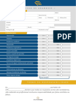 Ficha de Anamnese