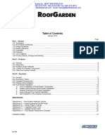 Roof Garden Specification PDF