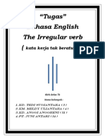 "Tugas" Bahasa English The Irregular Verb (: Kata Kerja Tak Beraturan)