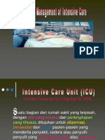 Nursing Management of Intensive Care