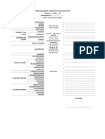 Form Biodata Peserta Pelatihan TKHI