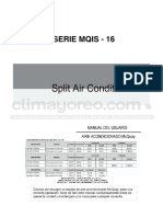 Manual Minisplit Inverter 16 Seer Mqis. New