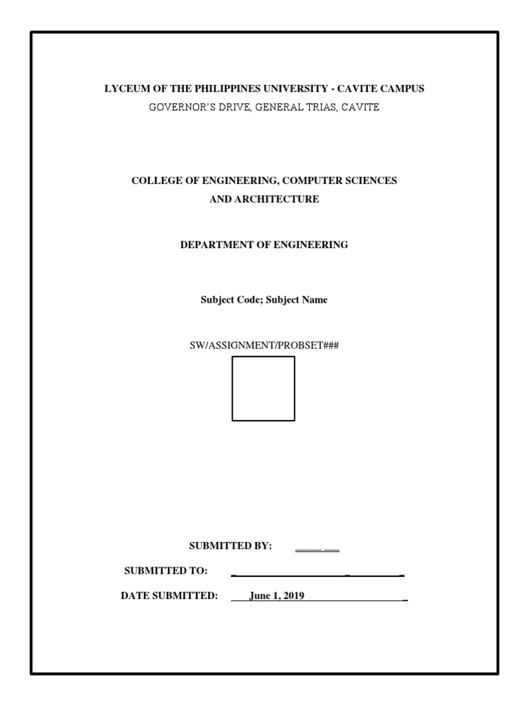 Engineering Assignment Submission | PDF | Computers | Technology ...
