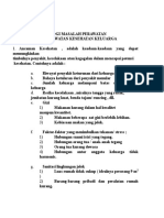 Typologi Masalah Perawatan