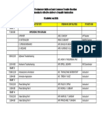 Isu Traning Matrix