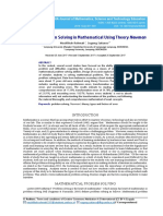 Analysis Problem Solving in Mathematical Using Theory Newman PDF