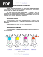 Engine Torque and Traction Force: Association Adilca