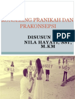 Konseling Pranikah Dan Prakonsepsi