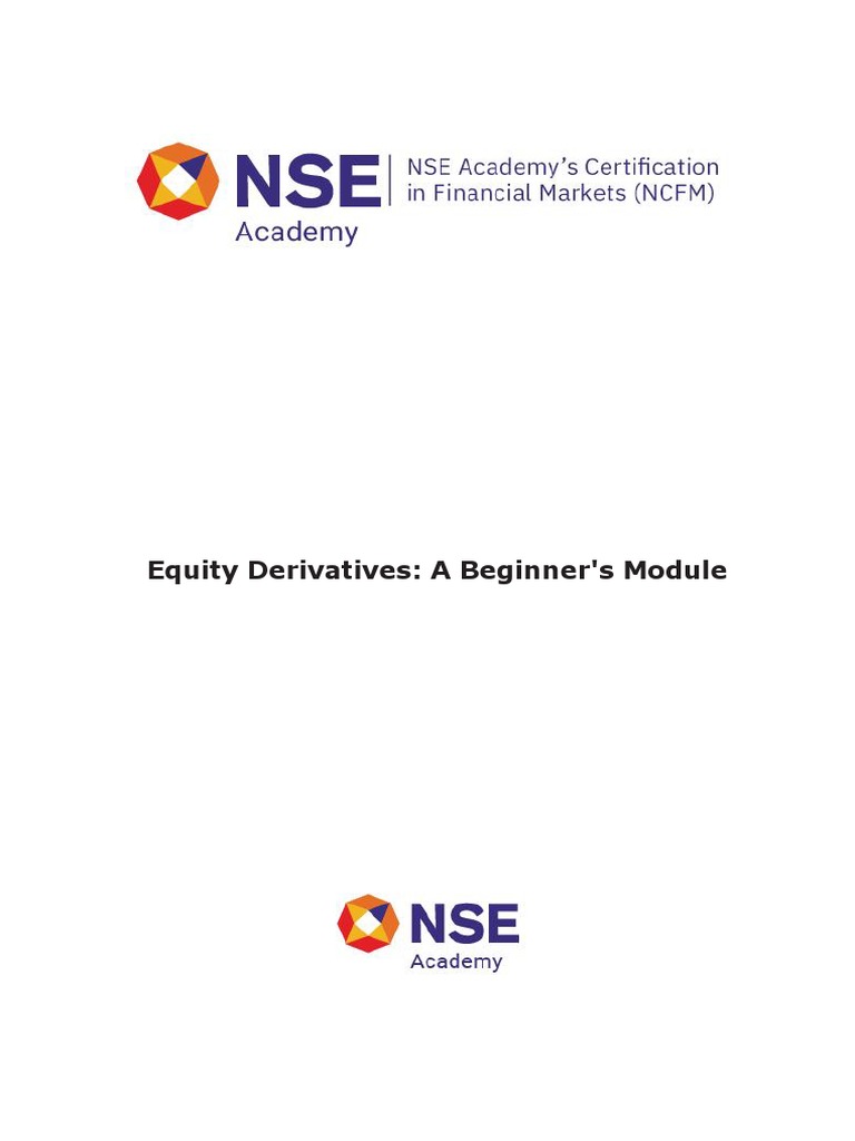 Equity Derivatives Beginners Module PDF | PDF | Option (Finance