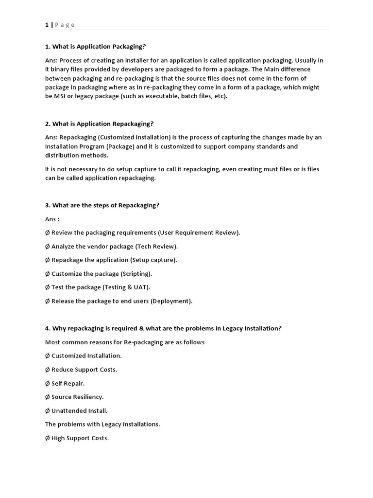 Packaging Qa Imp Pdf Windows Registry Group Policy