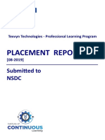 Placement Report - NSDC 578A56