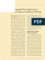 A Paragraph First Approach PDF