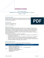 BUSADMIN 766 Supply Chain Management (15 Points) PDF