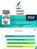 Jenis Label Pangan Olahan PDF